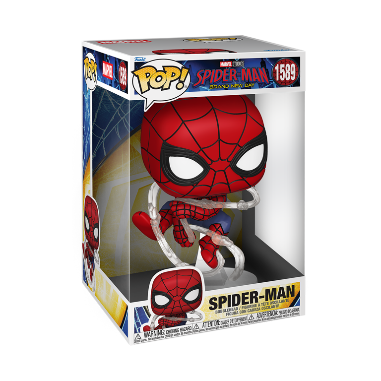 Funko POP!: Spider-Man Brand New Day - Spider-Man #1589 (Jumbo 10-Inch)