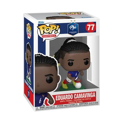 Funko POP! Football: FFF France - Eduardo Camavinga #77 (Football World Cup 2026)