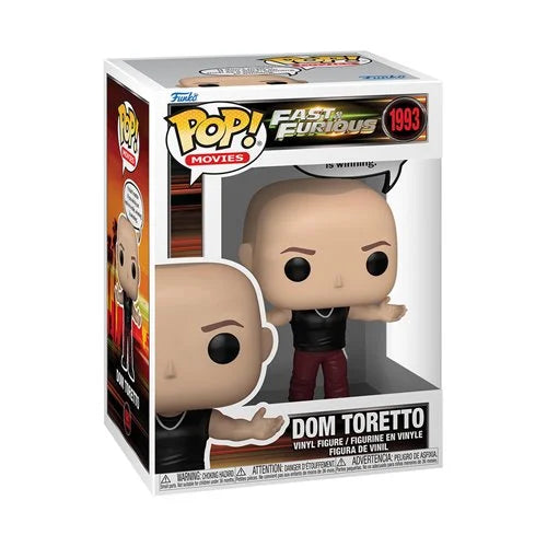 Funko POP! Movies: Fast & Furious - Dom Toretto #1993 (Sayings)