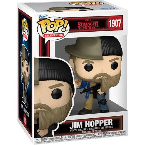 Funko POP! Television: Stranger Things - Jim Hopper #1907 (Split) (Netflix)