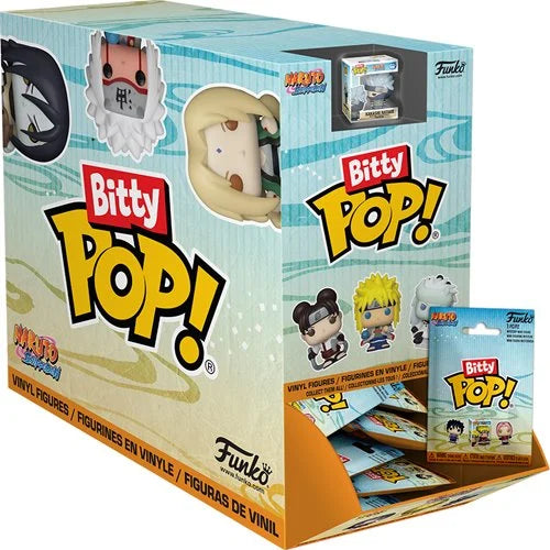 Funko Bitty POP!: Naruto Shippuden - Mini-Figure Singles Display Case of 32