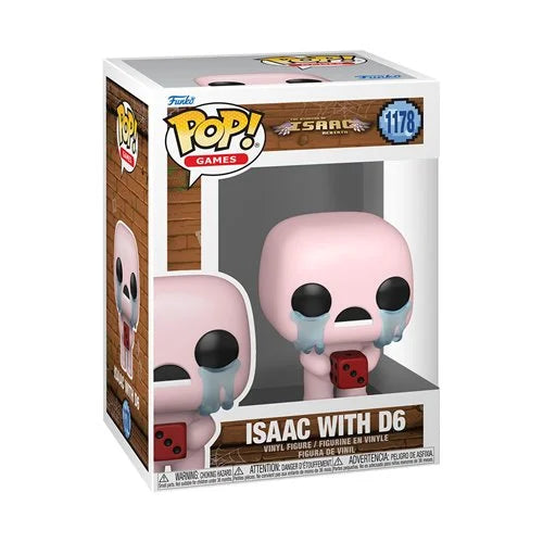Funko POP! Games: The Binding of Isaac Rebirth - Isaac with D6 #1178