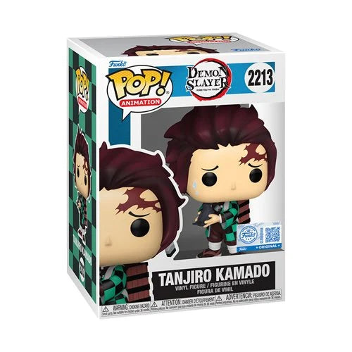 Funko POP! Animation: Demon Slayer - Tanjiro Kamado with Crow #2213 (Specialty)