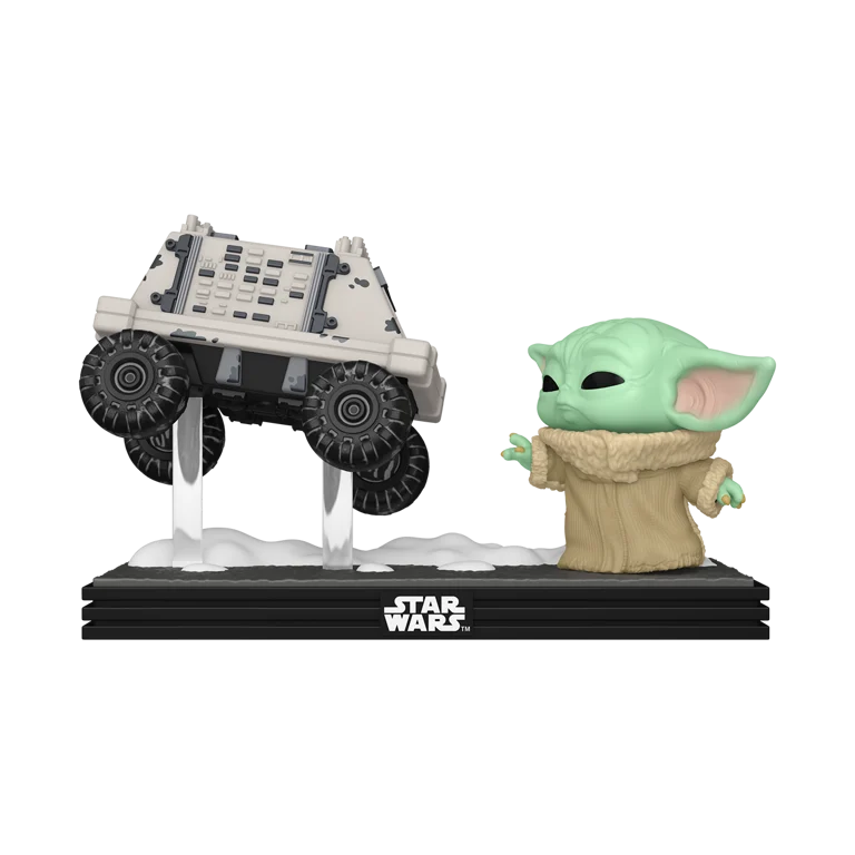 Funko POP! Moment: Star Wars - Grogu with Polar Mouse Droid #840 (The Mandalorian and Grogu)