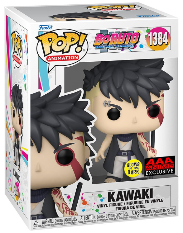 Funko POP! Animation: Boruto Naruto Next Generations - Kawaki #1384 (Glows in the Dark) (AAA Anime Exclusive)