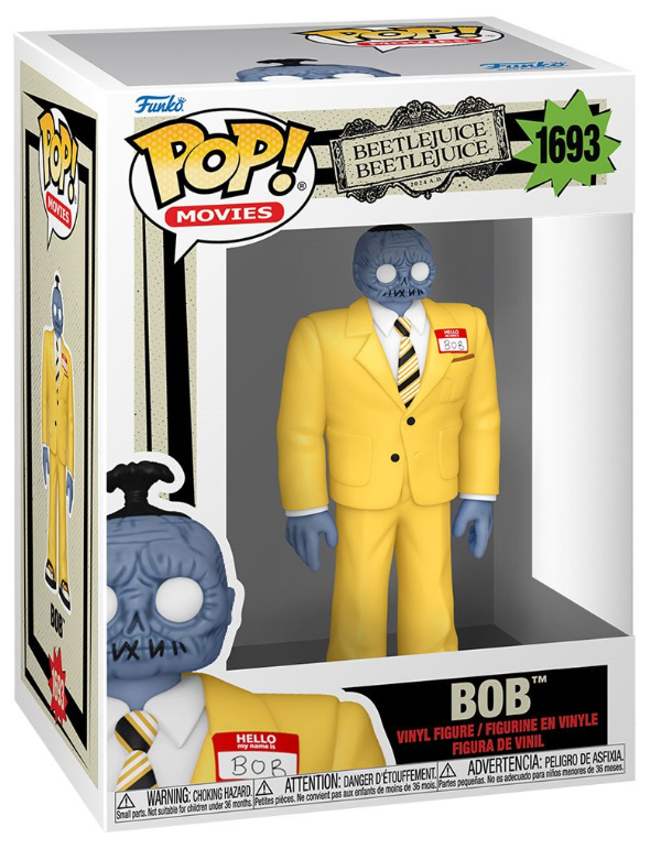 Funko POP! Movies: Beetlejuice Beetlejuice - Bob (Yellow Suit) #1693