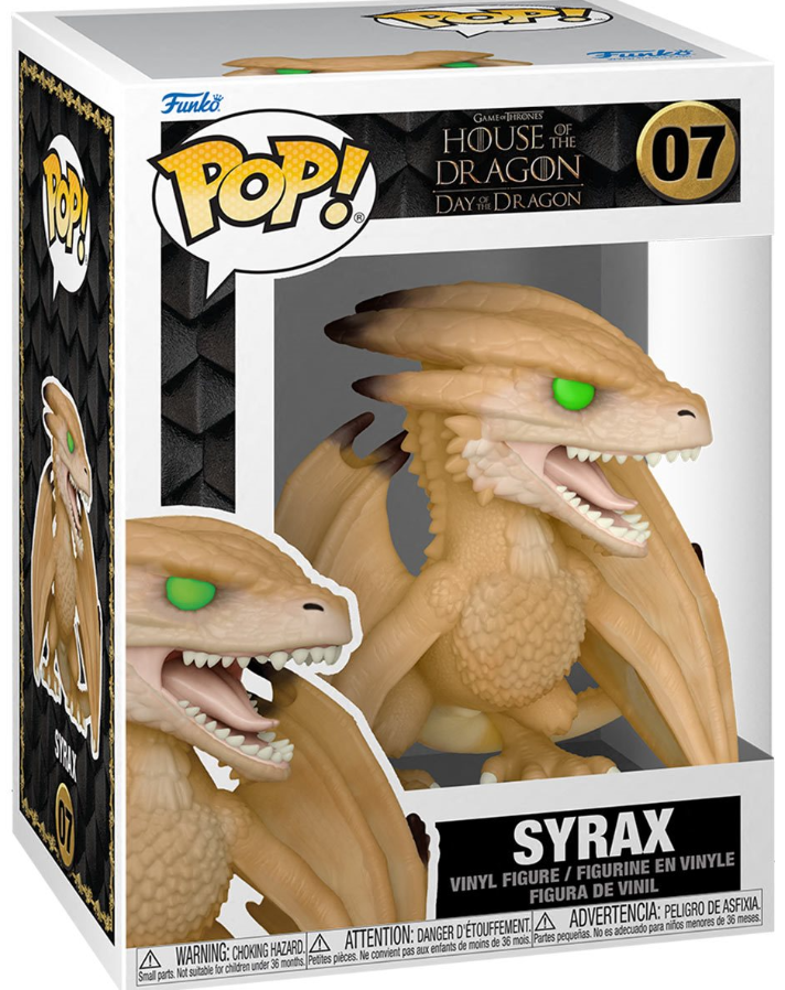 Funko POP!: House of the Dragon - Day of the Dragon - Syrax #07