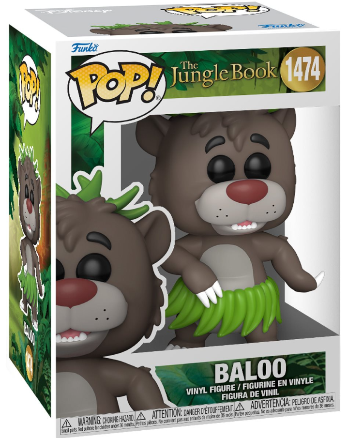 Funko POP!: The Jungle Book - Baloo #1474