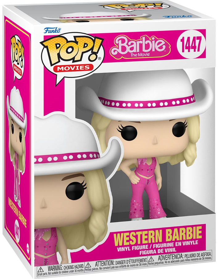 Funko POP! Movies: Barbie Movie - Western Barbie #1447