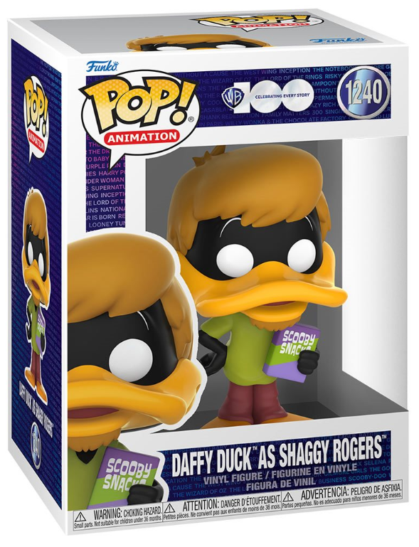 Funko POP! Animation: WB 100 - Daffy Duck as Shaggy Rogers #1240