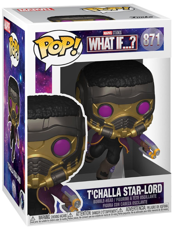 Funko POP!: What If...? - T'Challa Star-Lord #871