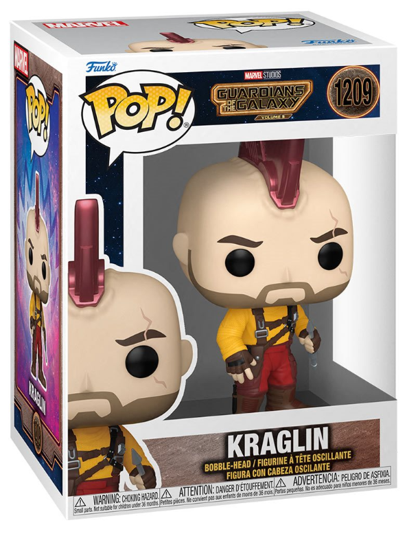 Funko POP!: Guardians of the Galaxy - Kraglin (Volume 3) #1209