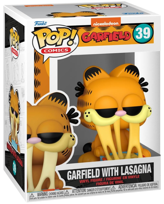 Funko POP! Comics: Garfield - Garfield with Lasagna (Nickelodeon) #39