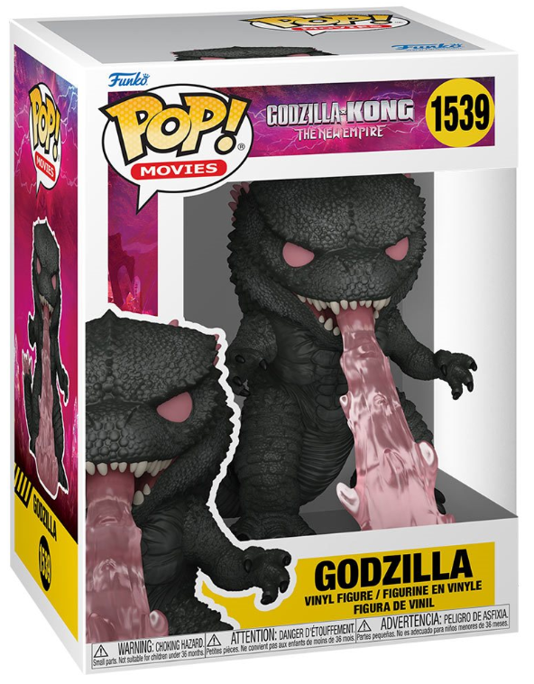 Funko POP! Movies: Godzilla x Kong The New Empire - Godzilla (with Heat-Ray) #1539