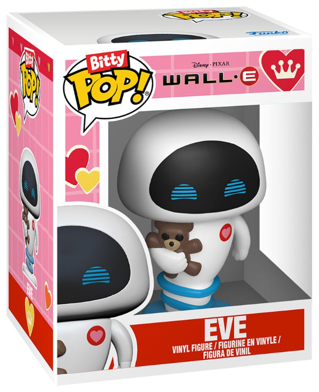 Funko Bitty POP! Bouquet: Pixar - Wall-E & Eve (Seasonal Items) (Valentine’s Day)