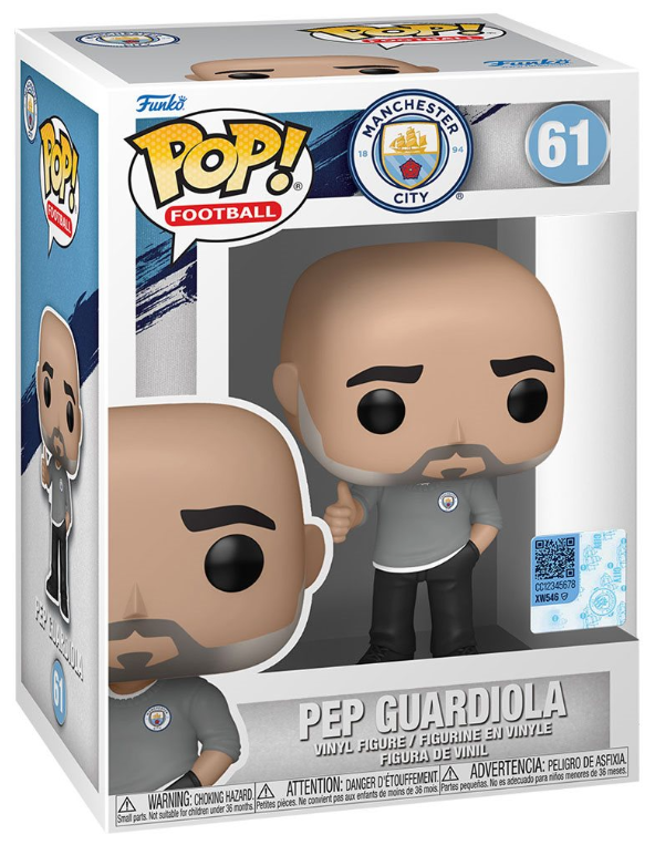 Funko POP! Football: Manchester City - Pep Guardiola #61
