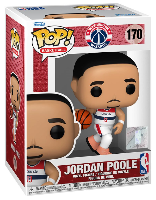 Funko POP! Basketball: Washington Wizards - Jordan Poole #170