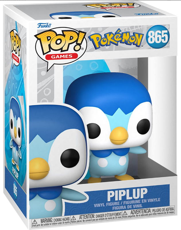Funko POP! Games: Pokemon - Piplup #865