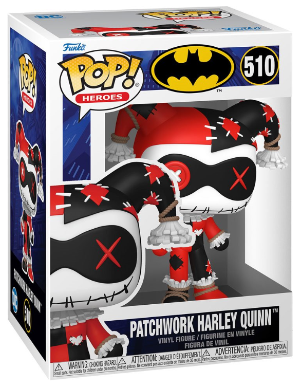 Funko POP! Heroes: Batman - Patchwork Harley Quinn #510