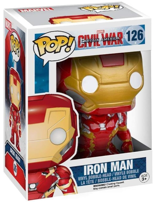Funko POP!: Captain America Civil War - Iron Man #126