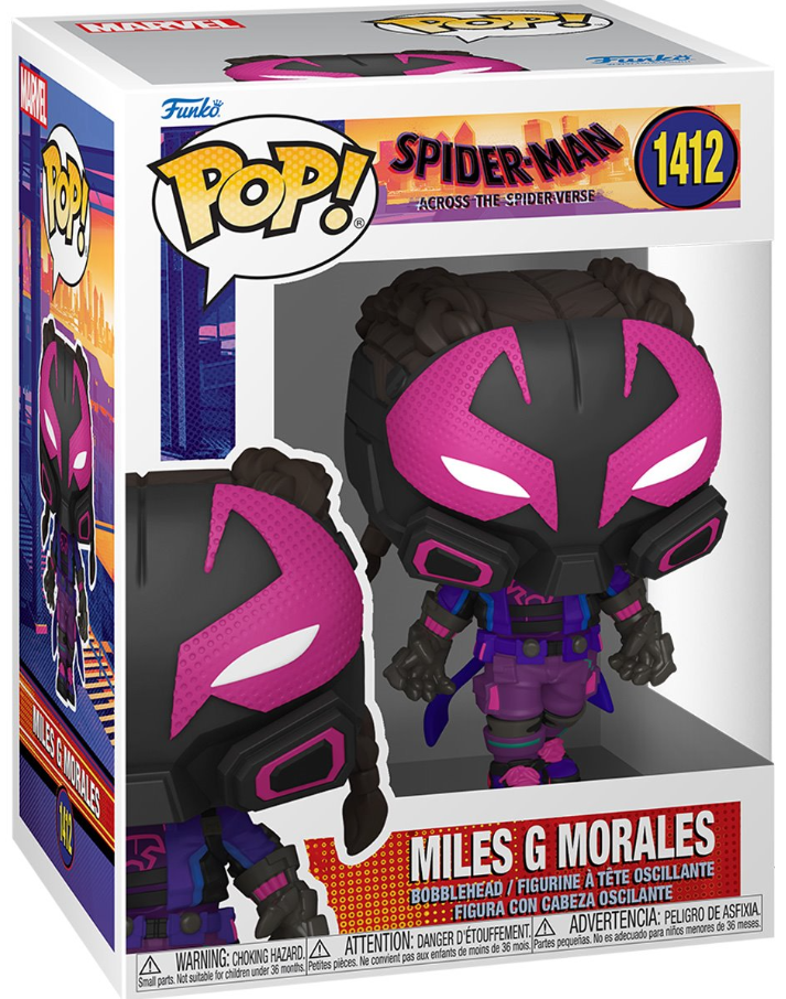 Funko POP!: Spider-Man Across the Spider-Verse - Miles G. Morales #1412