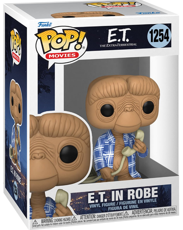 Funko POP! Movies: E.T. - E.T. in Robe (the Extra-Terrestrial) #1254