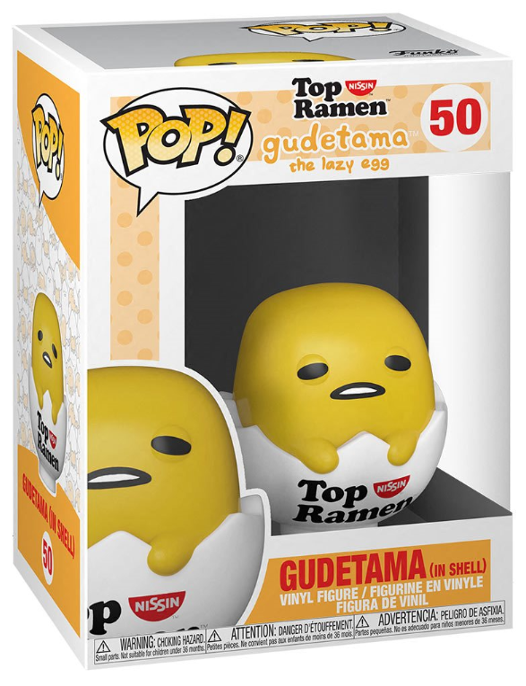 Funko POP!: Nissin Top Ramen X Gudetama The Lazy Egg - Gudetama in Shell #50