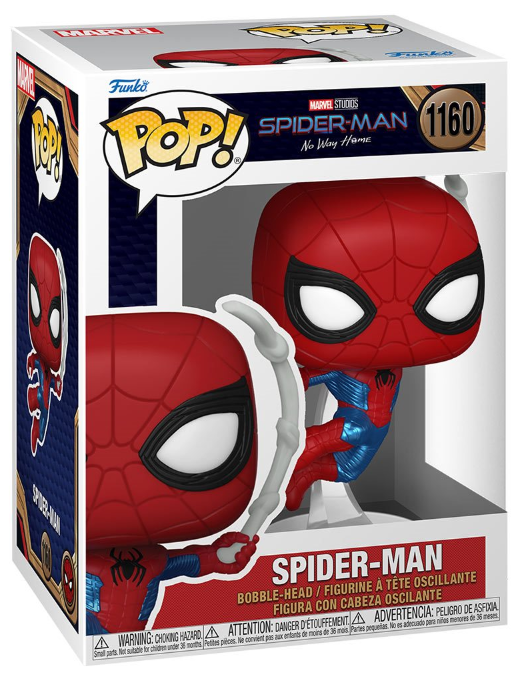 Funko POP!: Spider-Man No Way Home - SpiderMan (Finale Suit) #1160