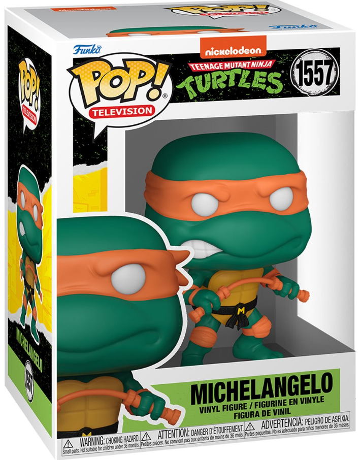 Funko POP! Television: Teenage Mutant Ninja Turtles - Michelangelo (with Nunchucks) #1557