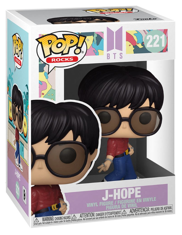 Funko POP! Rocks: BTS - J-Hope (Dynamite) #221