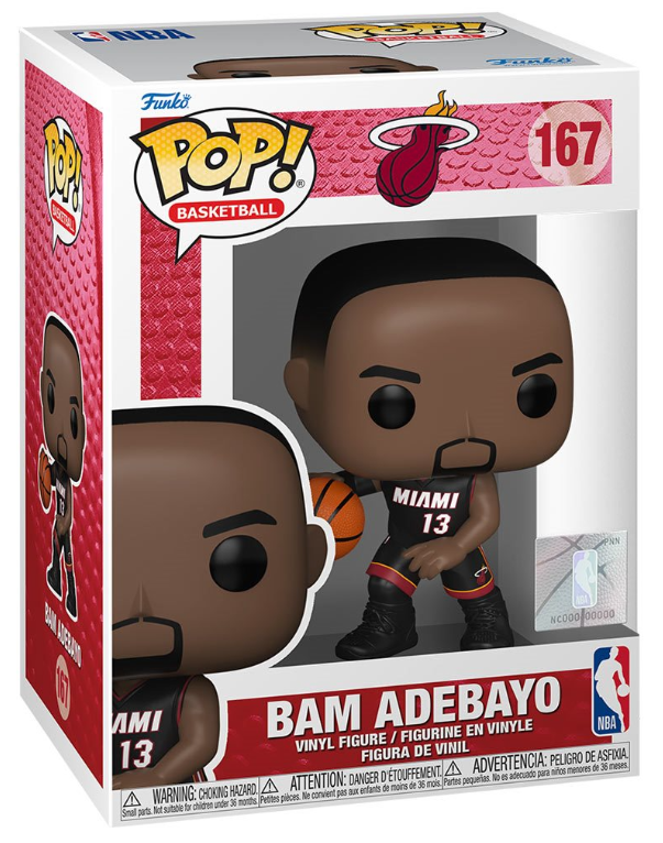 Funko POP! Basketball: Miami Heat - Bam Adebayo #167