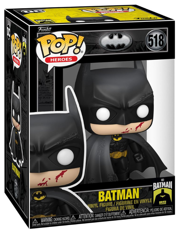 Funko POP! Heroes: Batman - Batman (Bloody) (85th Anniversary) #518