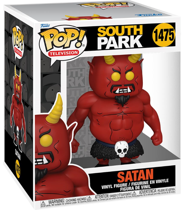 Funko POP! Television: South Park - Satan #1475 (6-Inch Super Sized)
