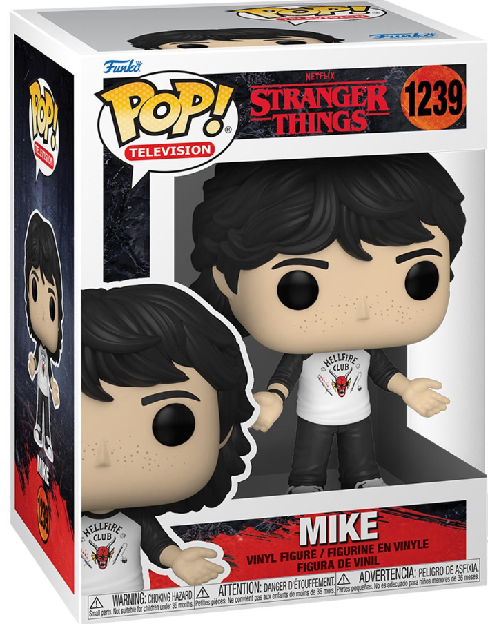 Funko POP! Television: Stranger Things - Mike #1239 (Season 4)