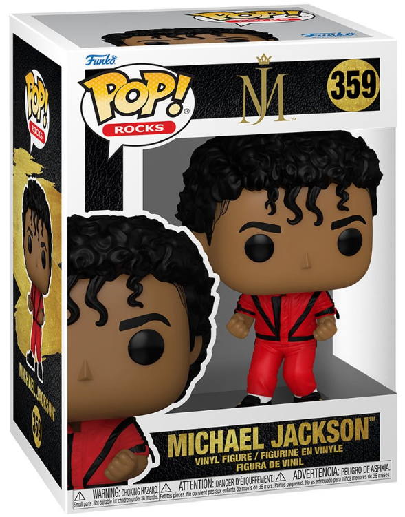 Funko POP! Rocks: MJ - Michael Jackson (Thriller) #359