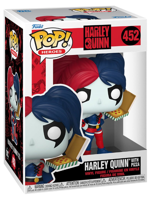 Funko POP! Heroes: Harley Quinn - Harley Quinn with Pizza #452