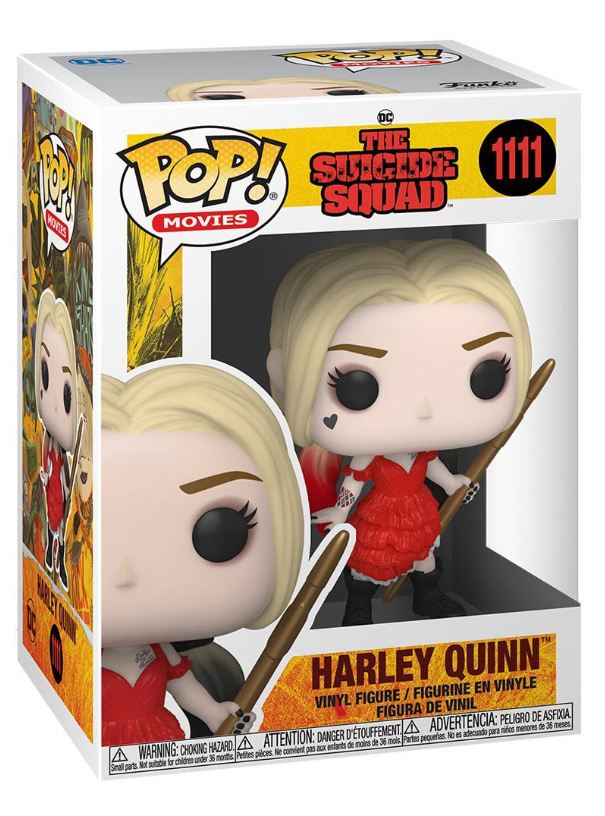 Funko POP! Movies: DC The Suicide Squad - Harley Quinn (Damaged Dress) #1111