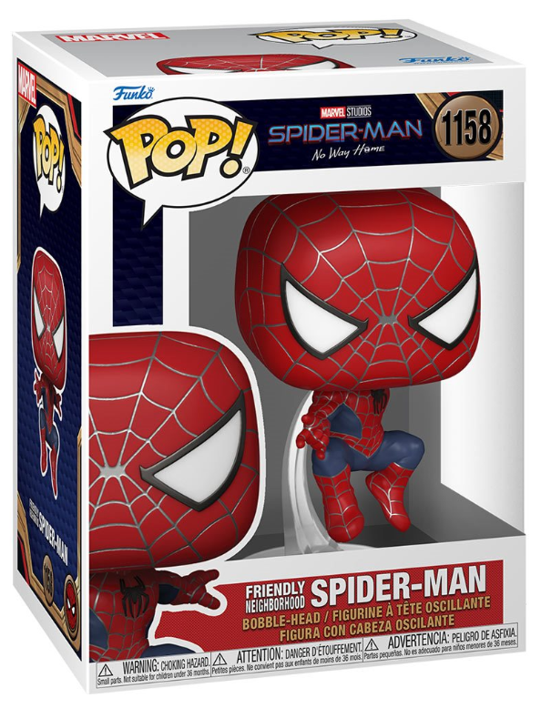 Funko POP!: Spider-Man No Way Home - Friendly Neighborhood Spider-Man (Marvel Studios) #1158