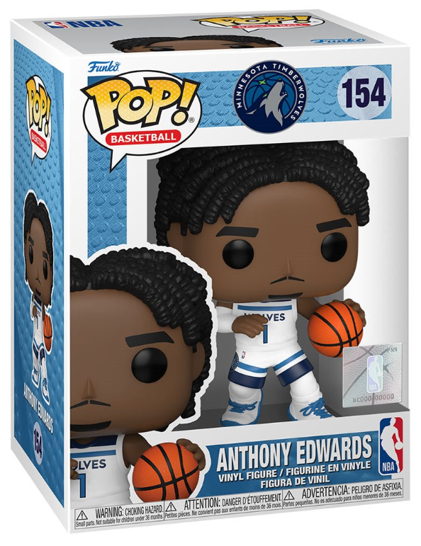 Funko POP! Basketball: Minnesota Timberwolves - Anthony Edwards #154