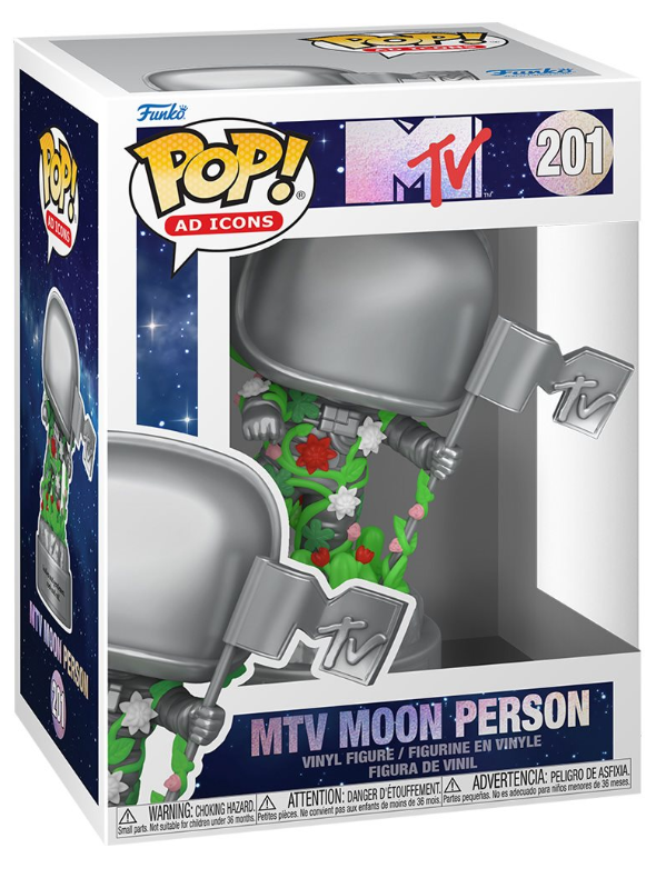 Funko POP! Ad Icons: MTV - MTV Moon Person (40th Anniversary) #201