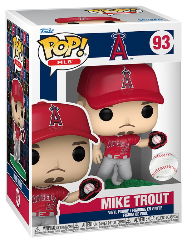 Funko POP! MLB: - Angels - Mike Trout #93