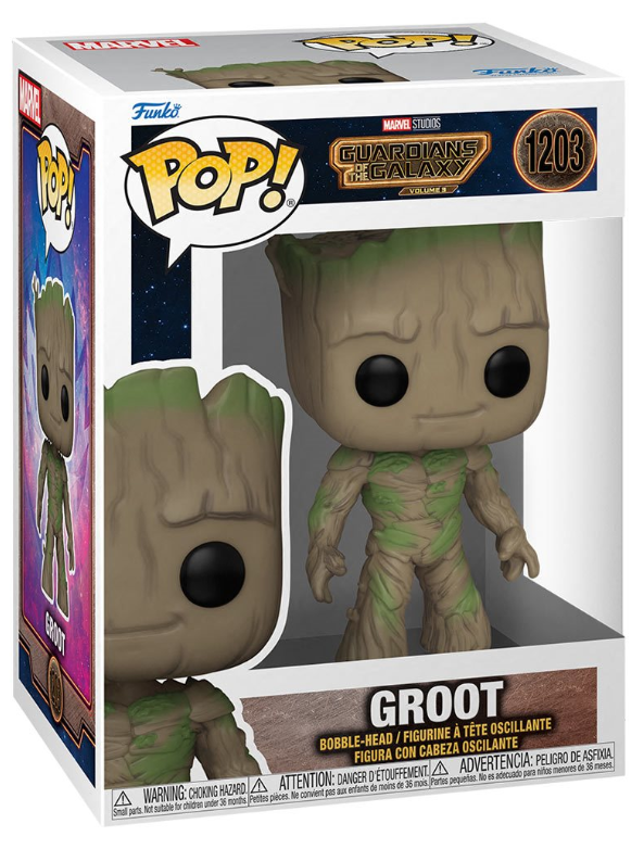 Funko POP!: Guardians of the Galaxy Volume 3 - Groot (Marvel Studios) #1203