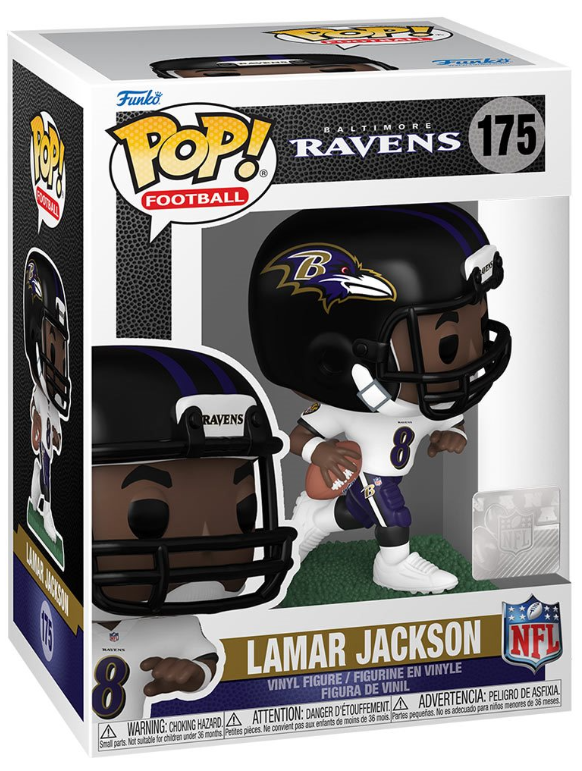 Funko Pop!: Football: Baltimore Ravens - Lamar Jackson (Away) #175