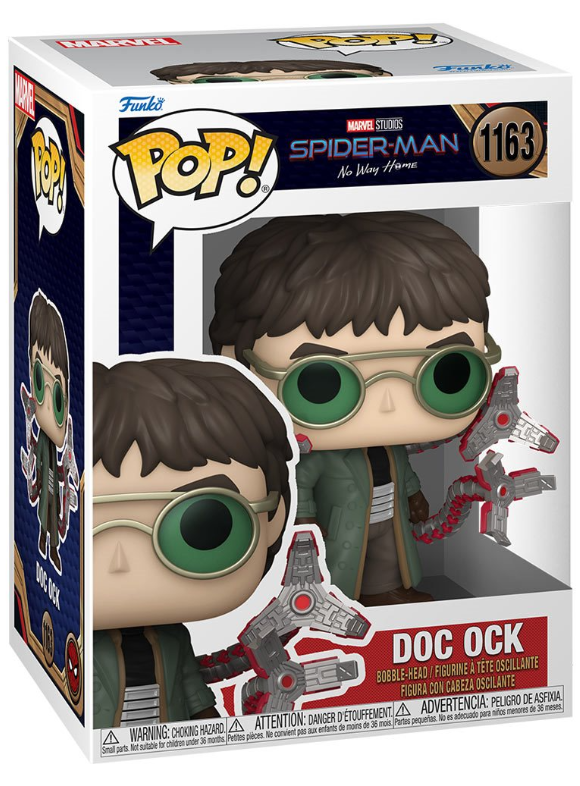 Funko POP!: Spider-Man No Way Home - Doc Ock #1163 (Octopus) (Marvel Studios)