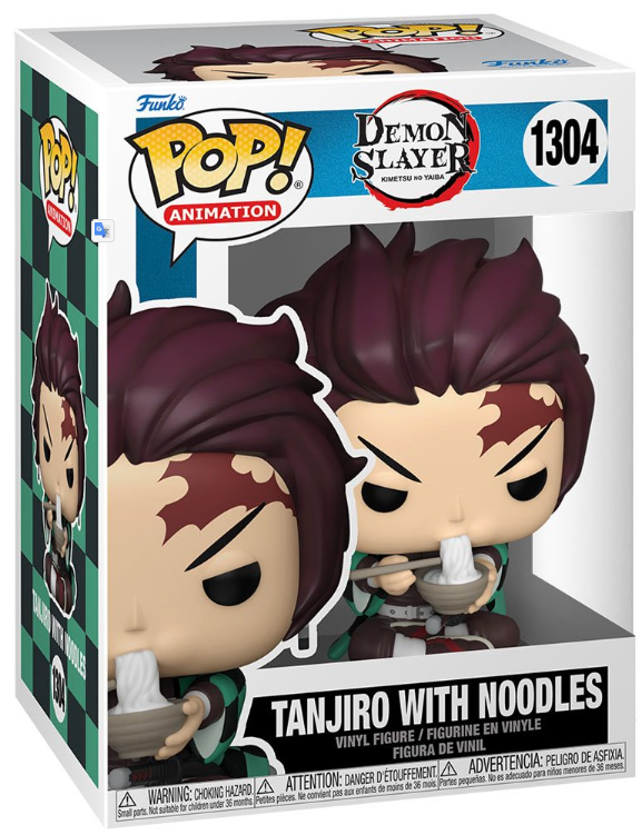Funko POP! Animation: Demon Slayer - Tanjiro with Noodles #1304