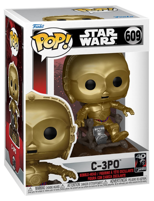 Funko POP!: Star Wars - C-3P0 (Return of the Jedi 40th Anniversary) #609