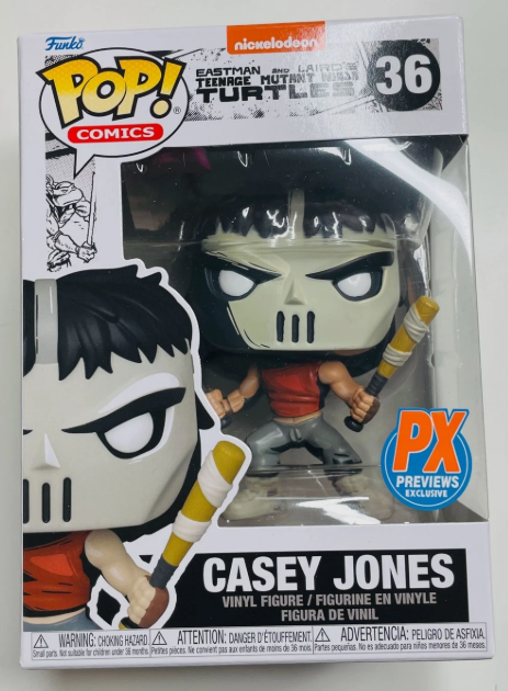 Funko POP! Comics: Teenage Mutant Ninja Turtles - Casey Jones #36 (PX Previews Exclusive)