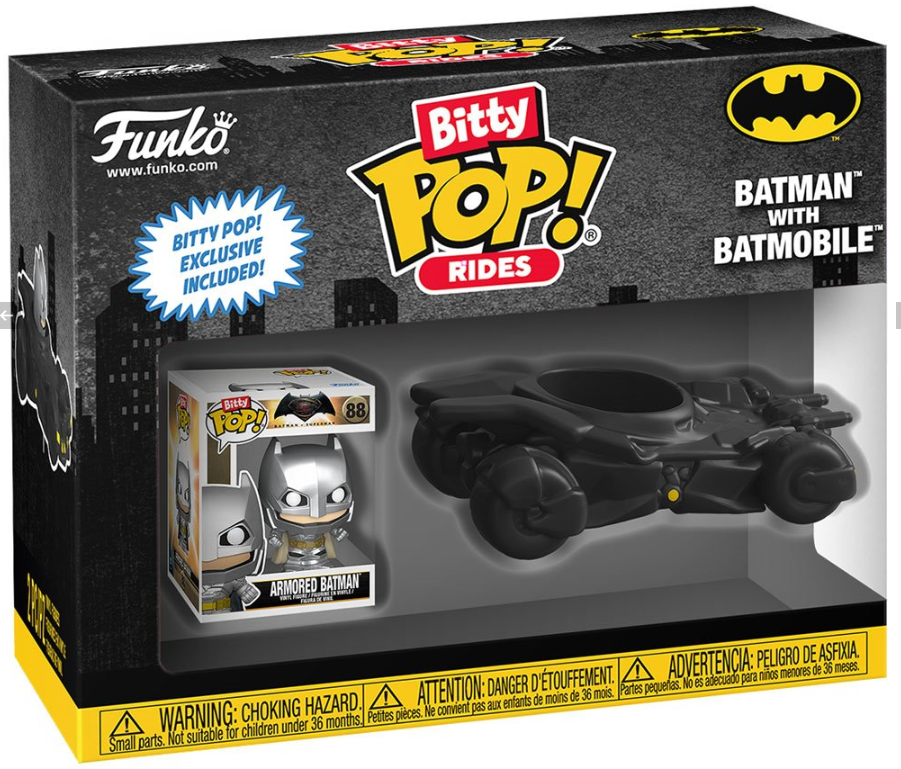 Funko Bitty POP! Rides: Batman with Batmobile - Armored Batman