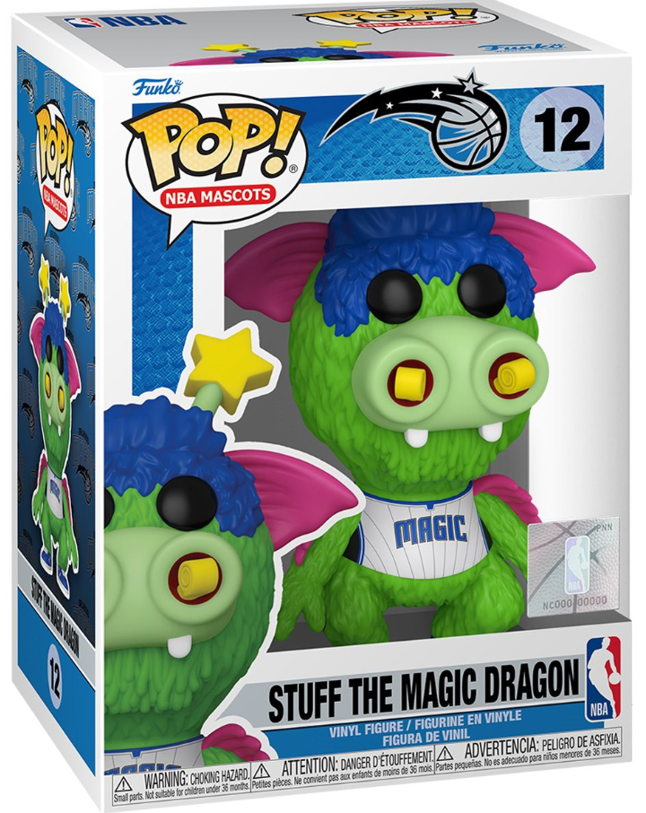 Funko POP! NBA Mascots: Orlando Magic - Stuff the Magic Dragon #12