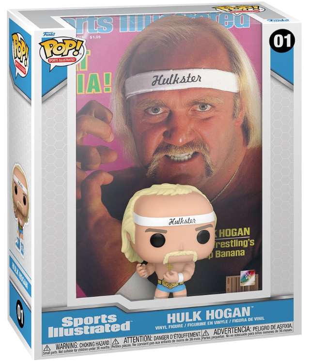 Funko POP! Sports Illustrated: Sports Illustrated - Hulk Hogan #01 (Cover Figure) (with Case)
